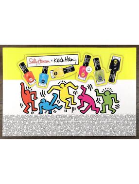SALLY HANSEN x KEITH HARING Advertising Point of Sale Poster, 18" x 27"
